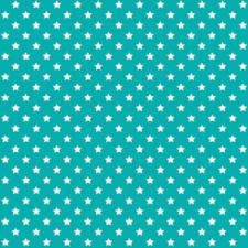 Star-turquoise patchwork textil